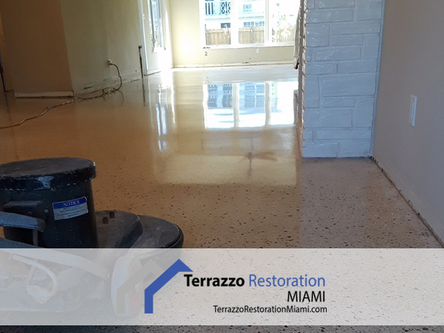 Terrazzo Polishing Process