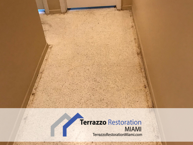 Terrazzo Restoring Process Miami