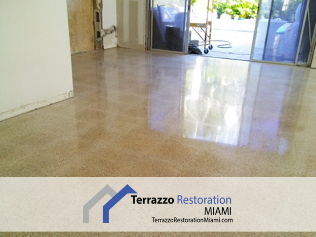 Polishing Terrazzo in Miami