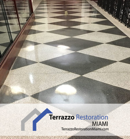 Terrazzo Restoration Clean Miami