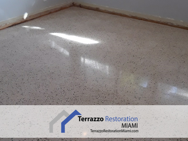 Terrazzo Restoration Polishing Miami