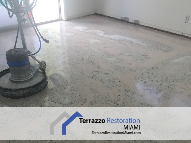 Terrazzo Grinding and Polishing Miami