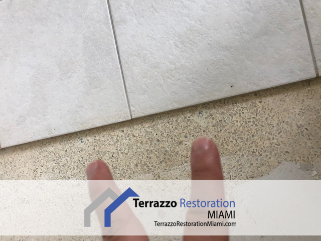 Terrazzo Hole Repair