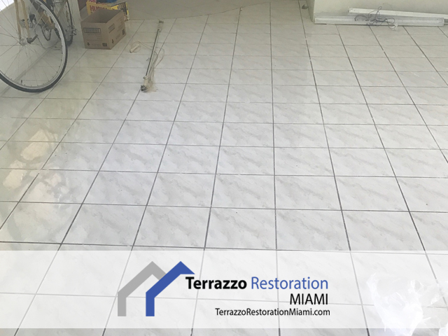 Terrazzo Tile Polishing Miami