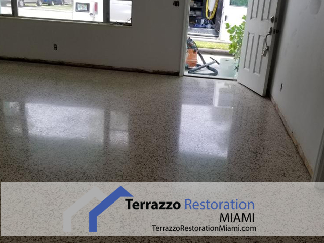 Terrazzo Floor Polished