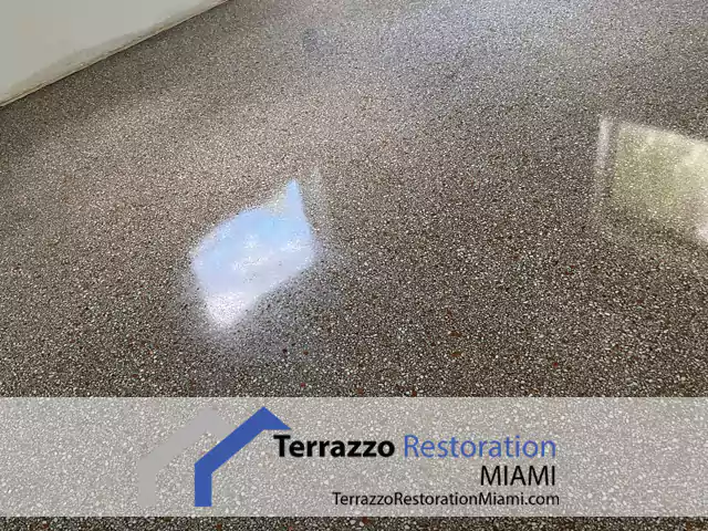 Terrazzo Floor Crack Restoration Miami