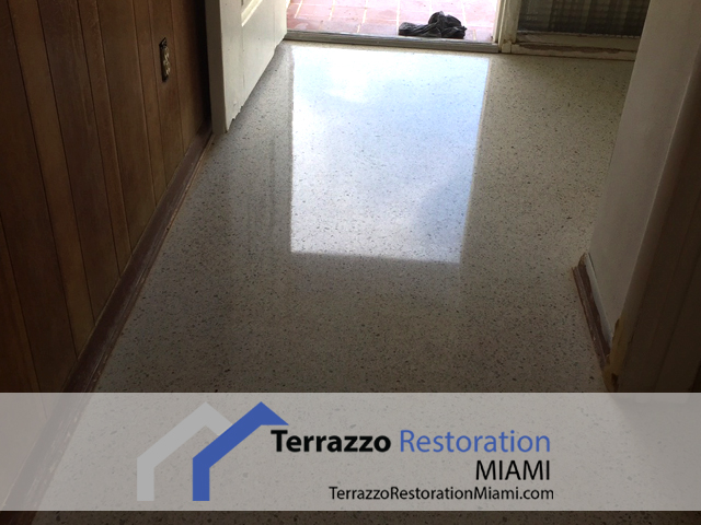 Clean Polishing Terrazzo Floors Miami